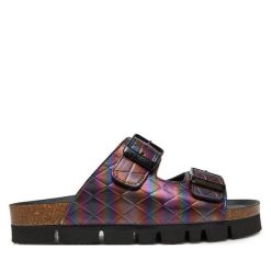 Klapki Dr. Brinkmann. Czarne klapki Dr. Brinkmann, bez wzorów, bez obcasa. Za 329.99 zł.