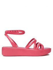 Melissa Sandały Melissa Debbie Ad 33997 Różowy. Czerwone sandały Melissa, bez wzorów, z tworzywa sztucznego, bez obcasa, na płaskiej podeszwie, bez zapięcia. Za 299.99 zł.