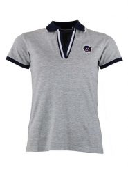 Peak Mountain Koszulka polo w kolorze szarym rozmiar: XL. Szare koszulki polo Peak Mountain, xl, bez wzorów, bez kołnierzyka, bez ramiączek. Za 83.62 zł.