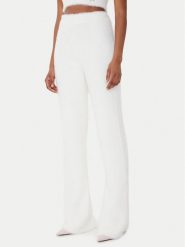 Guess Spodnie dzianinowe O5BB03 Z1282 Écru Flare Fit. Spodnie materiałowe Guess, m, z aplikacjami, z dzianiny. Za 299.99 zł.