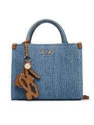 Liu Jo Torebka AA6192 T377A Niebieski. Niebieskie torebki klasyczne Liu Jo, bez wzorów, z materiału, bez dodatków. Za 599.99 zł.