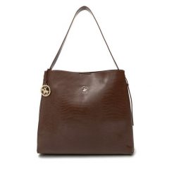 Torebka Beverly Hills Polo Club. Brązowe torebki klasyczne Beverly Hills Polo Club, bez wzorów, bez dodatków. Za 229.99 zł.