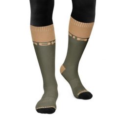 Skarpety snowboardowe Siroko Fuji Olive Green. Zielone skarpety SIROKO, bez wzorów. Za 63.00 zł.