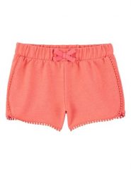 Carter's Szorty w kolorze pomarańczowym rozmiar: 104. Pomarańczowe szorty Carter's, z aplikacjami, z bawełny. Za 52.79 zł.