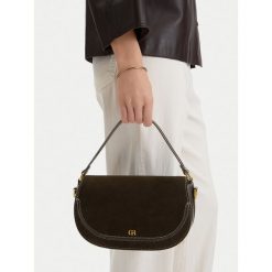 Torebka GINO ROSSI. Brązowe torebki klasyczne Gino Rossi, bez wzorów, bez dodatków. Za 299.99 zł.