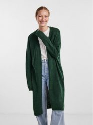 Pieces Kardigan 17139787 Zielony Regular Fit. Zielone kardigany Pieces, m, bez wzorów, z syntetyku. Za 139.99 zł.