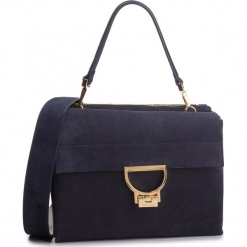 Torebka COCCINELLE - DD6 Arlettis Suede E1 DD6 12 06 01 Bleu B11. Niebieskie torebki klasyczne Coccinelle, bez wzorów, ze skóry, bez dodatków. W wyprzedaży za 879.00 zł.