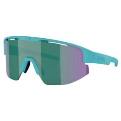 Okulary przeciwsłoneczne Bliz Matrix matte turquoise/blue green. Zielone okulary przeciwsłoneczne BLIZ, bez wzorów, sportowe. Za 333.61 zł.