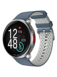 Polar Zegarek fitness ''Vantage V3'' w kolorze srebrno-niebieskim rozmiar: onesize. Niebieskie, cyfrowe zegarki Polar, metalowe. Za 1,687.99 zł.