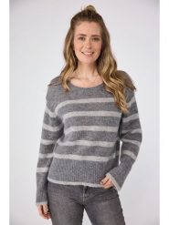 LIEBLINGSSTÜCK Sweter w kolorze szarym rozmiar: 34. Szare swetry LIEBLINGSSTÜCK, bez wzorów, bez ramiączek. Za 226.24 zł.