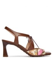 Hispanitas Sandały BHV264650 C001 Kolorowy. Sandały Hispanitas, bez wzorów, ze skóry, bez obcasa, na słupku, bez zapięcia. Za 609.99 zł.