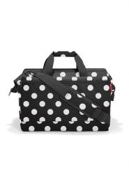 Reisenthel Torba "Allrounder L" w kolorze czarno-białym - 48 x 39,5 x 29 cm rozmiar: onesize. Białe torby na ramię Reisenthel, bez wzorów, z materiału, przez ramię. Za 130.99 zł.