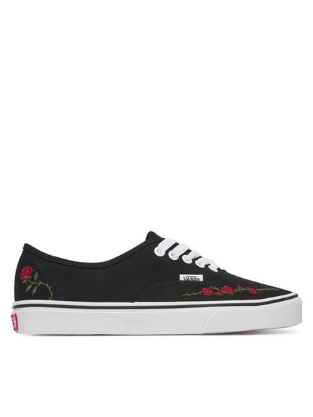 Vans Tenisówki Authentic VN000Z1B4581 Czarny. Czarne trampki Vans, bez wzorów, z materiału, bez zapięcia. Za 369.99 zł.
