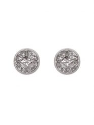 Guess Kolczyki JUBE06 395JW Srebrny. Szare kolczyki Guess, srebrne. Za 249.99 zł.