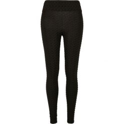 Damskie legginsy z wysokim stanem Urban Classics Honeycomb. Czarne legginsy Urban Classics, bez wzorów, z podwyższonym stanem. Za 160.50 zł.