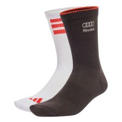 Skarpety Audi Revolut Formula One Team Dna. Białe skarpety Adidas, bez wzorów. Za 79.95 zł.