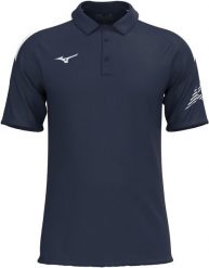 Polo Mizuno RB. Niebieskie koszulki polo Mizuno, xl, bez wzorów, z materiału, bez kołnierzyka, bez ramiączek. Za 215.50 zł.