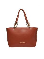 LOVE MOSCHINO Torebka JC4074PP1NLF0312 Brązowy. Brązowe shopper Love Moschino, bez wzorów, ze skóry, bez dodatków. Za 1,059.00 zł.