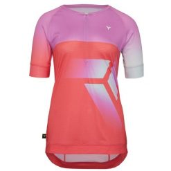 Koszulka rowerowa (z krótkim rękawem) damska SILVINI Women Jersey STABINA. Czerwone koszulki sportowe Silvini, bez wzorów, z jersey, bez ramiączek. W wyprzedaży za 206.50 zł.
