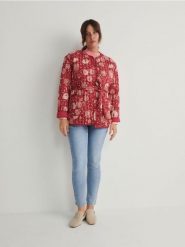 Jeansy mom fit - niebieski. Niebieskie jeansy Reserved, bez wzorów. Za 159.99 zł.