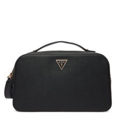 Kosmetyczka Guess. Czarne kufry i kosmetyczki Guess, z aplikacjami, bez dodatków. Za 269.99 zł.