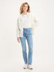 Levi´s Dżinsy - Slim fit - w kolorze błękitnym rozmiar: W23/L30. Niebieskie jeansy l, z aplikacjami, z podwyższonym stanem. Za 118.84 zł.