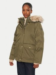 Tommy Hilfiger Kurtka przejściowa WW0WW42744 Khaki Regular Fit. Brązowe kurtki TOMMY HILFIGER, m, bez wzorów, z syntetyku, bez kaptura. Za 839.99 zł.