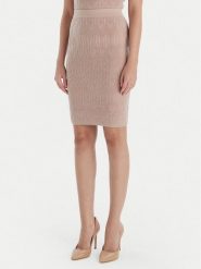 Marciano Guess Spódnica ołówkowa 5BGD00 5661Z Beżowy Slim Fit. Brązowe spódnice Marciano Guess, xxs, z aplikacjami, z syntetyku, ołówkowe. Za 689.99 zł.