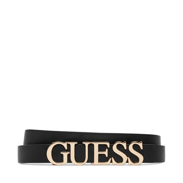 Pasek Guess. Czarne paski Guess, z aplikacjami. Za 137.99 zł.