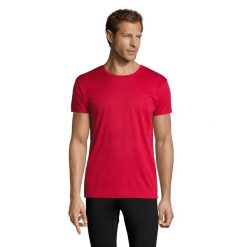 Koszulka Sprinterska Unisex Dla Dorosłych. Czerwone bluzki SOL'S, m, bez wzorów, sportowe, bez kołnierzyka, bez ramiączek. Za 31.99 zł.