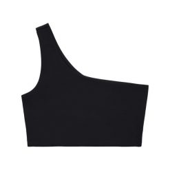 Damski Biustonosz Sportowy Na Jedno Ramię Bianca. Czarne bielizna sportowa GIRLFRIEND COLLECTIVE, xl, bez wzorów. Za 232.99 zł.