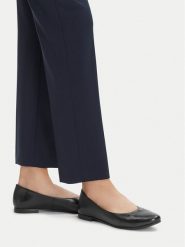 Lasocki Baleriny CEO-RST-ERICA-61 Czarny. Czarne baleriny Lasocki, bez wzorów, ze skóry, bez obcasa. Za 149.99 zł.