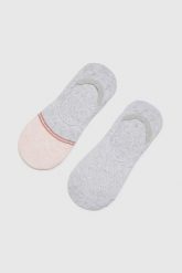 Bawełniane skarpetki stopki damskie 2-pack. Skarpety MOODO, bez wzorów, z bawełny. W wyprzedaży za 10.99 zł.