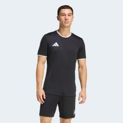 Koszulka piłkarska ADIDAS Entrada 26. Bluzki Adidas, l, bez wzorów, prążkowane, sportowe, bez kołnierzyka, bez ramiączek. Za 89.99 zł.