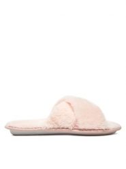 DeeZee Kapcie HHS-22JG-1006 Różowy. Czerwone obuwie domowe DeeZee, bez wzorów, z materiału, bez zapięcia. Za 49.99 zł.
