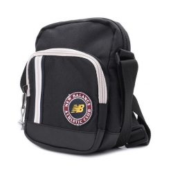 New Balance Sportowa Saszetka Athletic. Czarne torby na ramię New Balance, bez wzorów, eleganckie, bez dodatków. Za 47.50 zł.