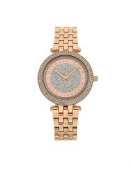 Michael Kors Zegarek Darci MK4592 Różowe złoto. Czerwone, analogowe zegarki Michael Kors, złote. Za 769.99 zł.
