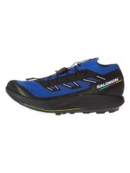 SALOMON Buty "Pulsar Trail Pro 2" w kolorze niebiesko-czarnym do biegania rozmiar: 47 1/3. Czarne obuwie sportowe Salomon, bez zapięcia, do biegania. Za 285.49 zł.