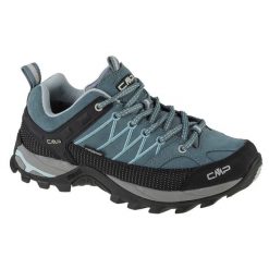 Buty trekkingowe damskie CMP Rigel Mid Wmn WP. Niebieskie trekkingi CMP, z materiału, przed kostkę, trekkingowe. Za 381.50 zł.