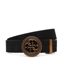 Pasek Damski Guess. Czarne paski Guess, z aplikacjami. Za 239.99 zł.
