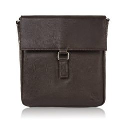 Listonoszka damska skórzana mała torebka damska brązowa Paolo Peruzzi T-125-BR. Brązowe torby na ramię bez wzorów, z bawełny, na ramię, małe, bez dodatków. Za 149.00 zł.