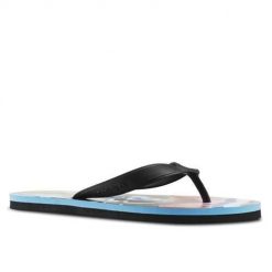 Klapki damskie Reebok Cash Flip. Czarne klapki Reebok, bez wzorów, z materiału, bez obcasa. Za 116.00 zł.