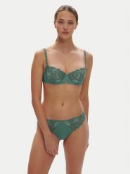 Simone Pérèle Stringi Saga 15C700 Zielony. Zielone stringi Simone Pérèle, bez wzorów, z syntetyku. Za 239.99 zł.