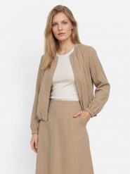 Marc O'Polo Bluza z zawartością lnu Kobiety Lyocell beżowy, 44. Brązowe bluzy Marc O'Polo, bez wzorów, z lyocellu, bez kaptura. Za 549.95 zł.