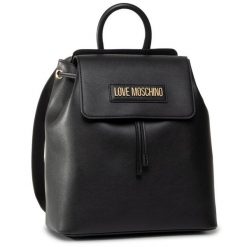 Plecak LOVE MOSCHINO. Czarne plecaki Love Moschino, bez wzorów. Za 780.99 zł.