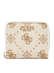 Guess Mały Portfel Damski Neda Slg SWCP96 54137 Beżowy. Brązowe portfele Guess, z aplikacjami, z materiału. Za 219.99 zł.