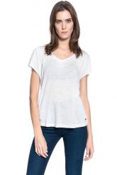 DAMSKI T-SHIRT MUSTANG ALINA V LACE 1009066 2020. T-shirty Mustang, s, bez wzorów, bez kołnierzyka, bez ramiączek. W wyprzedaży za 39.99 zł.