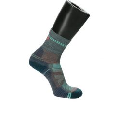 Skarpety turystyczne damskie Smartwool Hike. Niebieskie skarpety Smartwool, bez wzorów, z wełny. Za 119.99 zł.