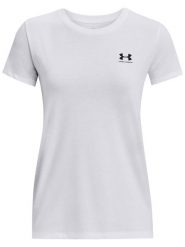 Under Armour Koszulka w kolorze białym rozmiar: S. Białe bluzki Under Armour, s, bez wzorów, bez kołnierzyka, bez ramiączek. Za 66.00 zł.