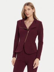 Rinascimento Marynarka CFC0125220003 Bordowy Slim Fit. Czerwone marynarki i żakiety Rinascimento, xl, bez wzorów, z syntetyku. Za 559.99 zł.